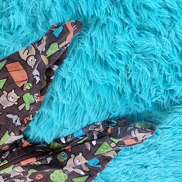 Carter's 6-month nature Wilderness animal footed sleeper - Picture 4 of 5